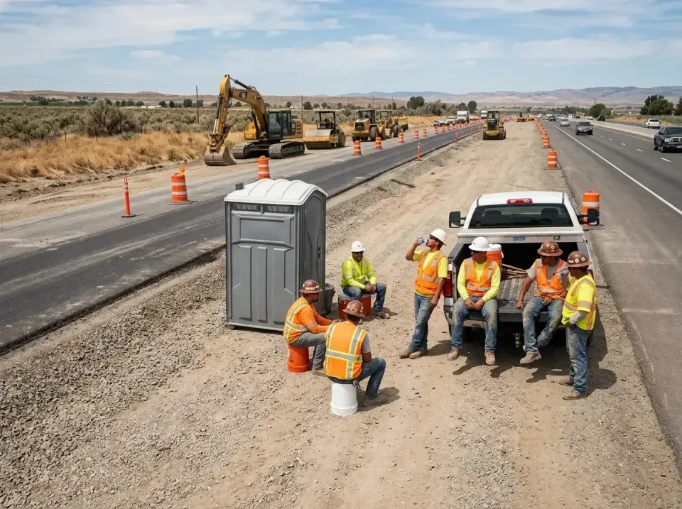 highway-road-construction-crew-007 — frequently asked questions, Porta Potty and Restroom Rentals in Villa Ridge, MO